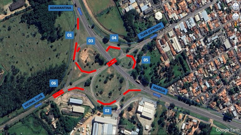 Trevo da SP-294 em Tupã terá desvios para realização de obras