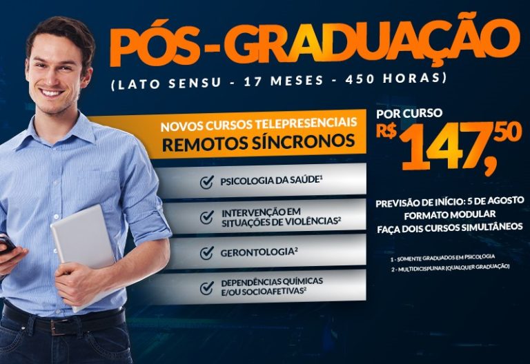 Pós em Psicologia da Saúde tem matrículas abertas no Centro Universitário de Adamantina