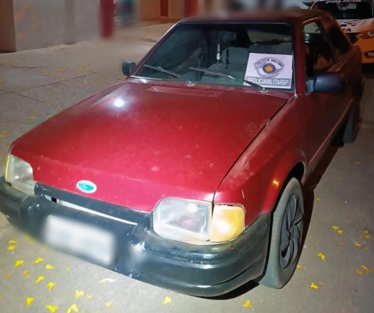 Rapidamente, PM localiza veículo furtado em Flórida Paulista e devolve à vítima