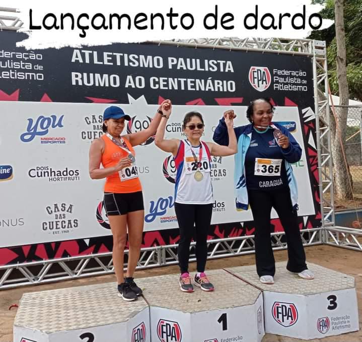 Adamantinense é campeã no Campeonato Paulista de Atletismo e bate recorde estadual