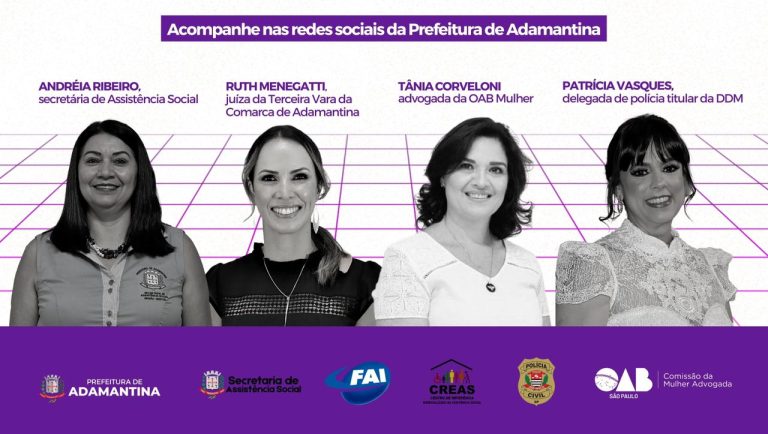 ‘Agosto Lilás’ promove roda de conversa e caminhada pelo fim da violência contra a mulher