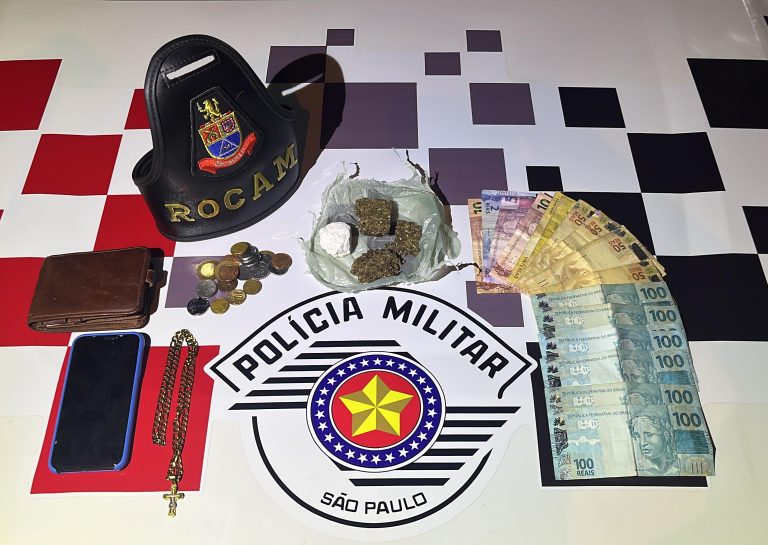 Homem é preso em flagrante por tráfico de drogas em Adamantina