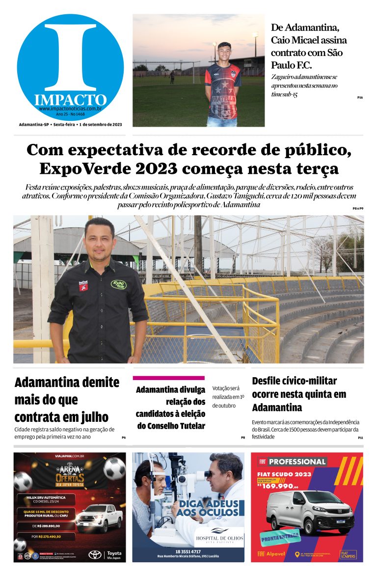 Com expectativa de recorde de público, ExpoVerde 2023 começa nesta terça