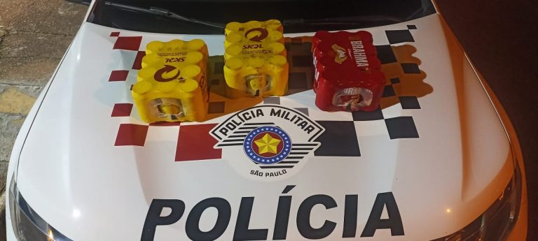 Homem é preso por furtar fardos de cerveja de conveniência em Osvaldo Cruz