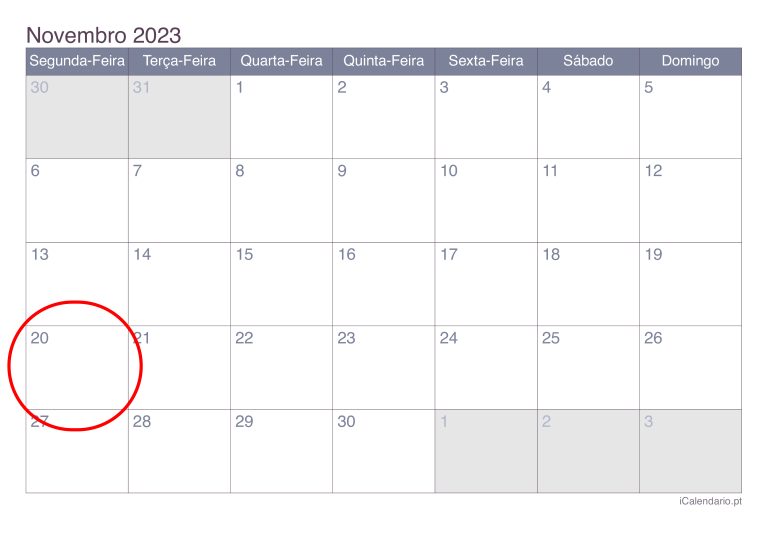 Feriado da Consciência Negra será em 20 de novembro