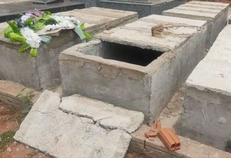 Homem é preso em flagrante após violar sepultura de criança recém-nascida em Panorama