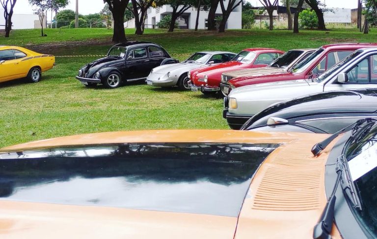 Encontro de carros antigos agita Parque dos Pioneiros neste domingo