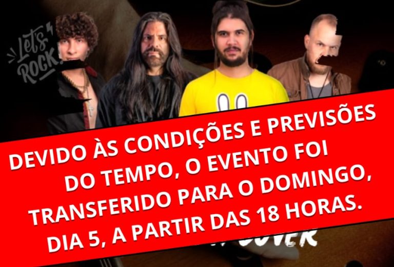 Nova data: ‘Rock na Praça’ traz Bon Jovi Cover no dia 5