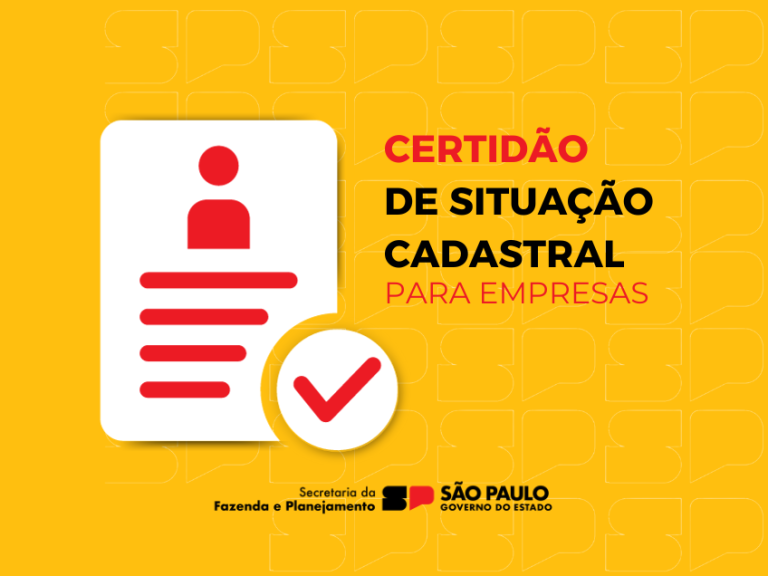 Estado disponibiliza nova certidão de situação cadastral para empresas