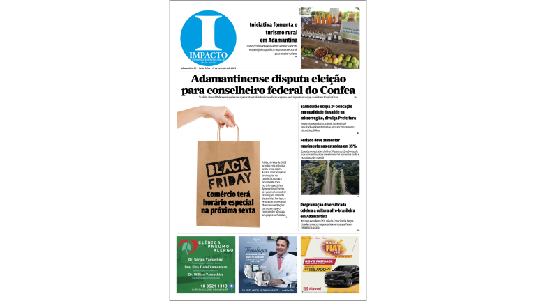Jornal IMPACTO – edição de 17 de novembro