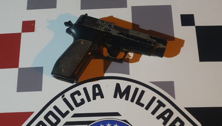Homem é preso com simulacro de arma de fogo em Mariápolis