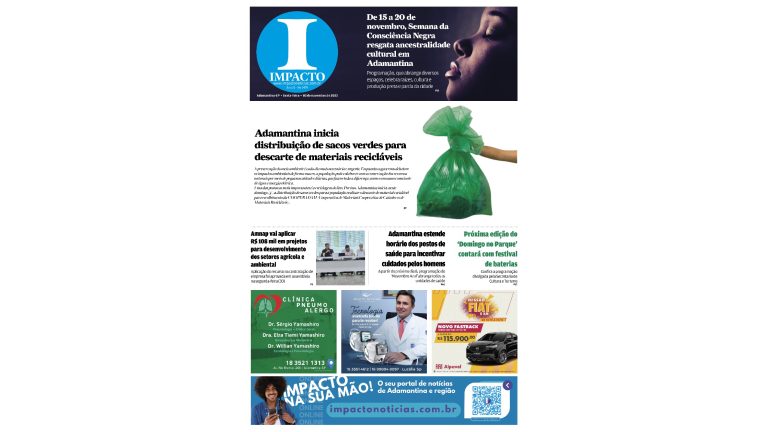 Jornal IMPACTO – edição de 03 de Novembro