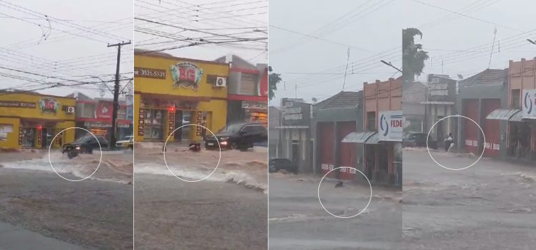 Adolescente é arrastada por correnteza da chuva em Adamantina