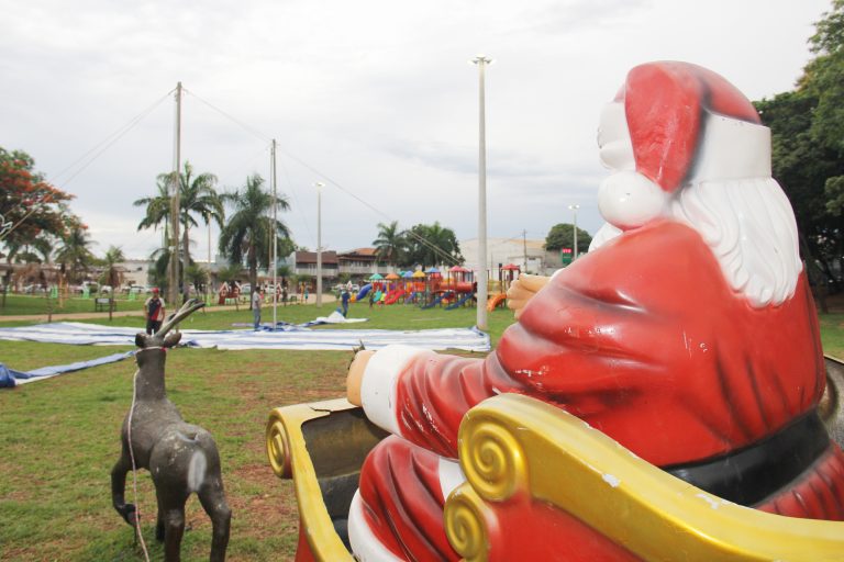 Adamantina recebe Papai Noel neste domingo no Parque dos Pioneiros