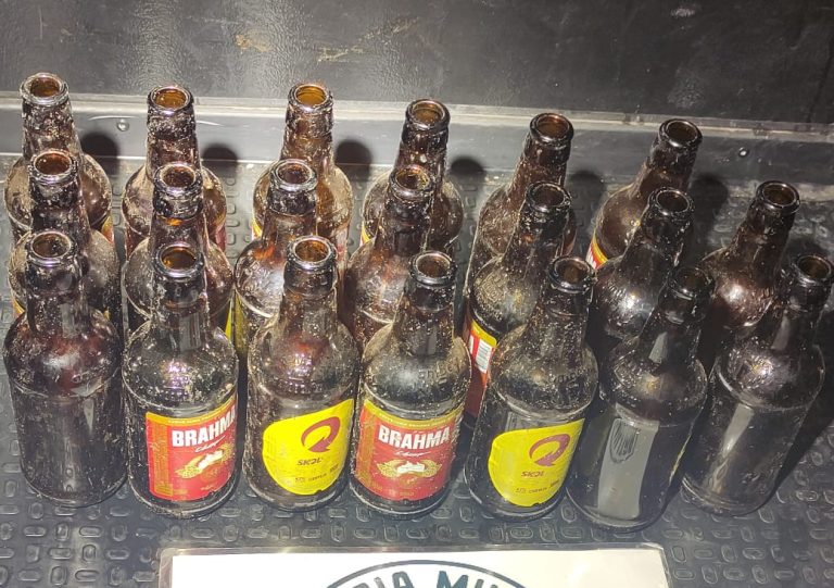 Homem furta 20 vasilhames de cerveja de supermercado em Osvaldo Cruz