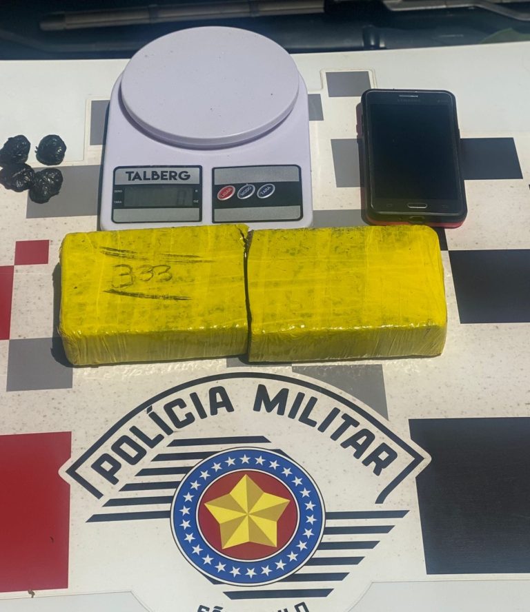 Tirocínio policial leva à prisão homem por tráfico de drogas em Osvaldo Cruz