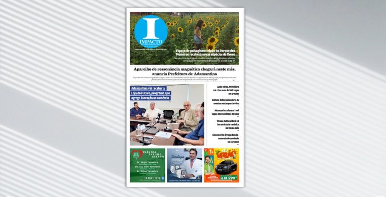 Jornal IMPACTO – edição de 12 de janeiro
