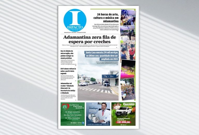 Jornal IMPACTO – edição de 26 de janeiro
