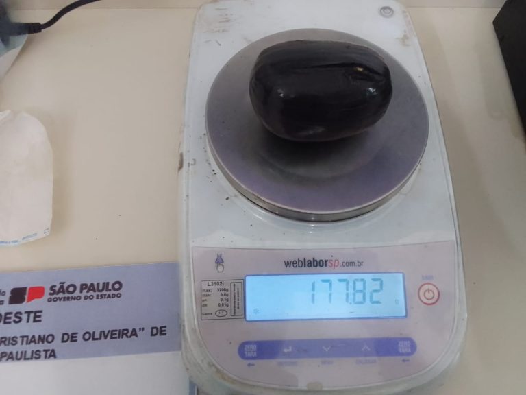 Mulher é flagrada com 177 gramas de maconha na Penitenciária de Flórida Paulista
