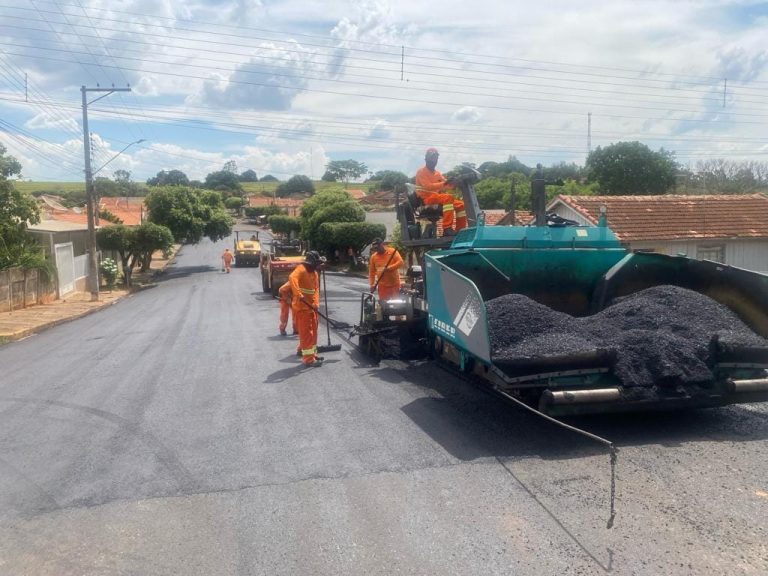 Em novo pacote, Prefeitura de Rinópolis aplica recapeamento em 42 quarteirões