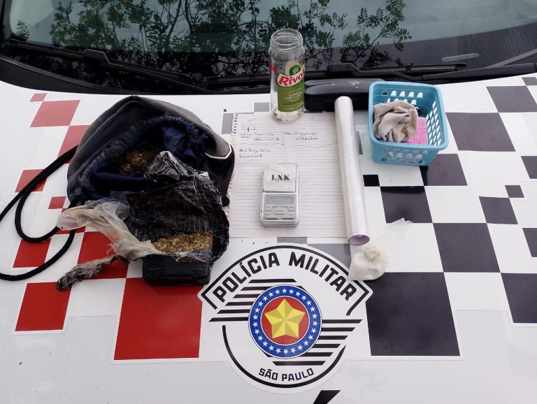 Rapaz de 20 anos é preso por tráfico de drogas em Adamantina