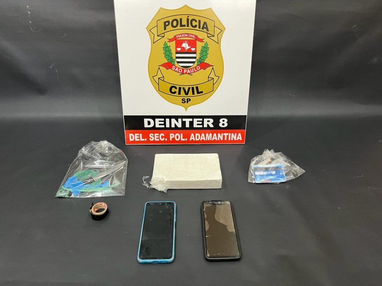 Polícia Civil de Adamantina prende casal por tráfico de drogas em Lucélia