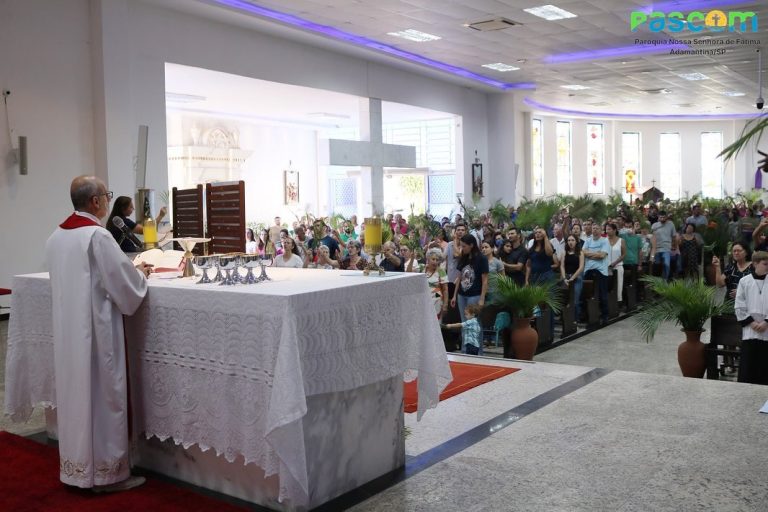 Domingo de Ramos abre programação da Semana Santa na Paróquia de Fátima