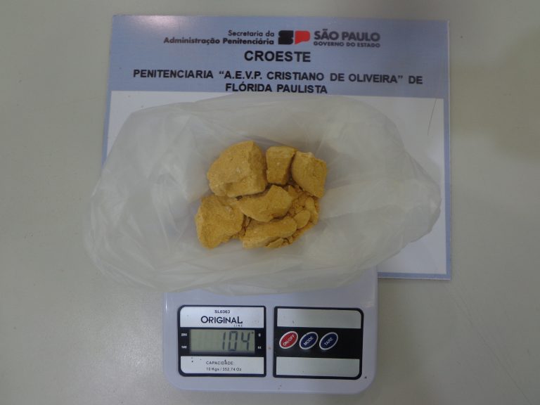 Visitante é flagrada com cocaína ao tentar entrar na Penitenciária de Flórida Paulista