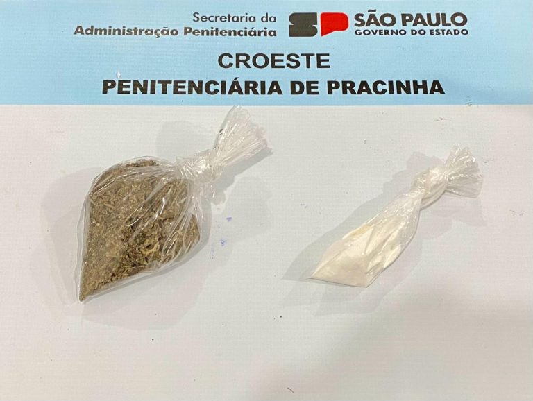 Mulher é detida tentando entrar com drogas na Penitenciária de Pracinha