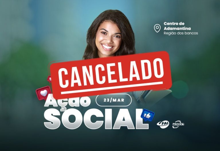Centro Universitário suspende Ação Social deste sábado