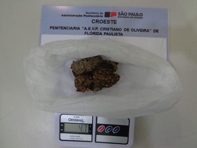 Visitante que levava droga escondida no corpo é impedida de entrar na Penitenciária de Flórida Paulista
