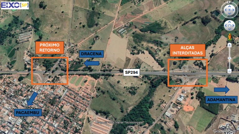 Passagens inferiores da SP-294 passarão por obras em Pacaembu