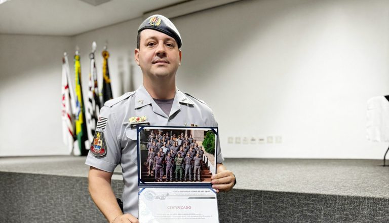 Capitão PM Bressan participa de curso de comunicação social