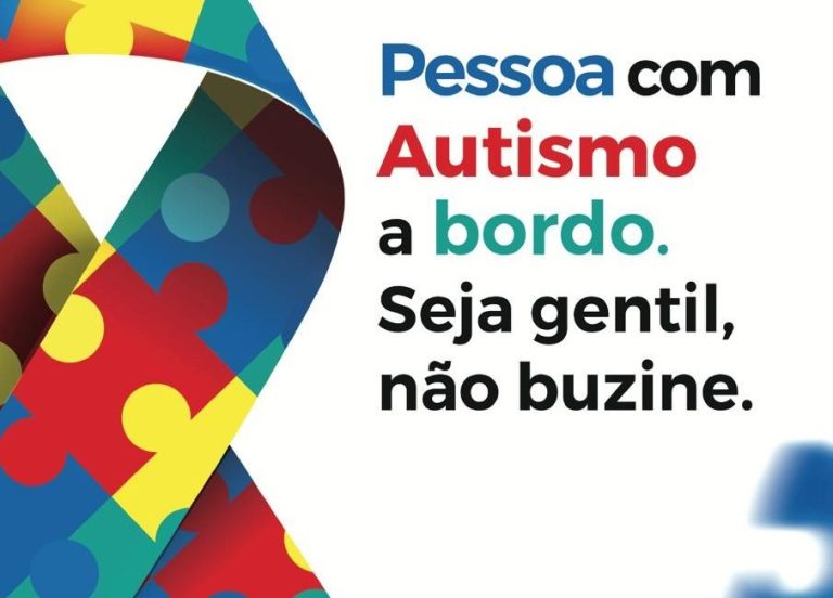 Estado lança identificação veicular para criar empatia com pessoas com autismo no trânsito