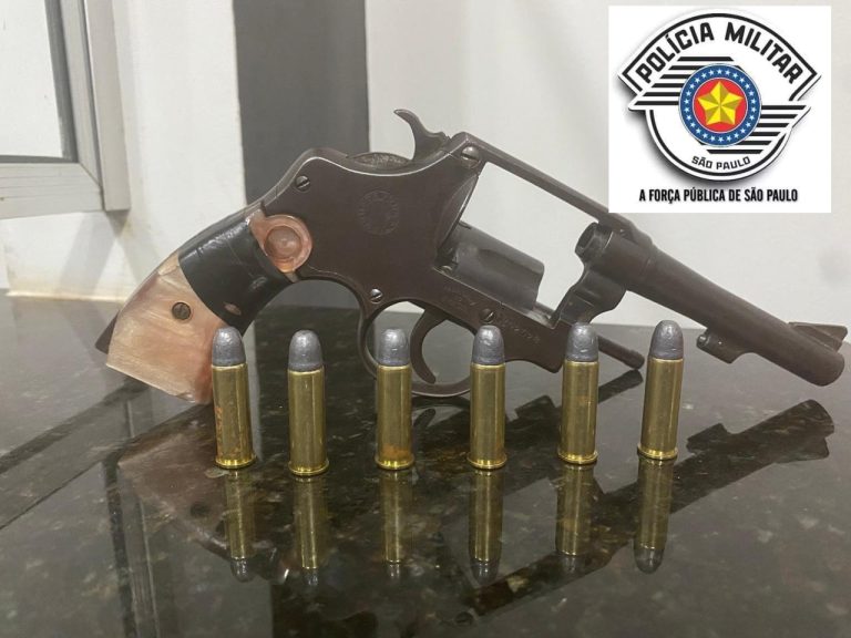 Idoso é preso por porte ilegal de arma de fogo em Osvaldo Cruz