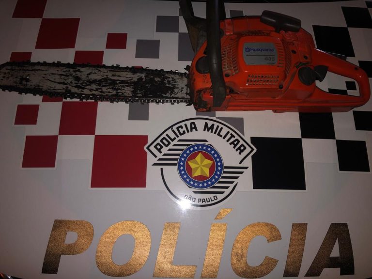 Homem é preso por furtar motosserra em Adamantina