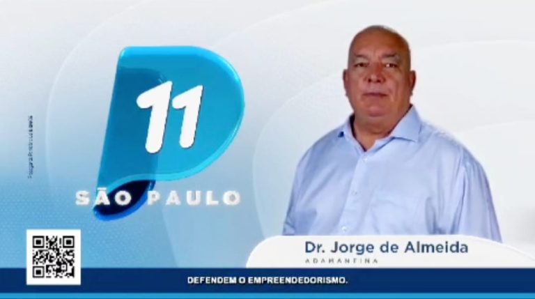 Jorge Almeida é o primeiro pré-candidato a prefeito a gravar para o partido na TV e no rádio