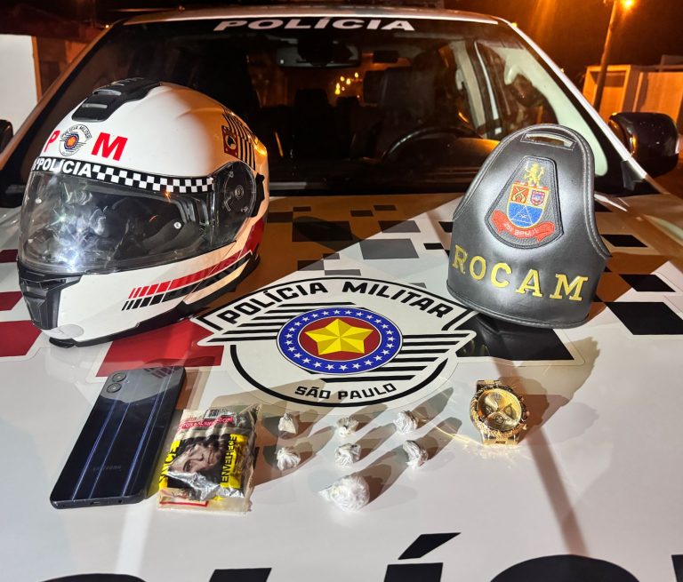 Reincidente, homem é preso por tráfico de drogas, desacato, ameaça e resistência, em Adamantina