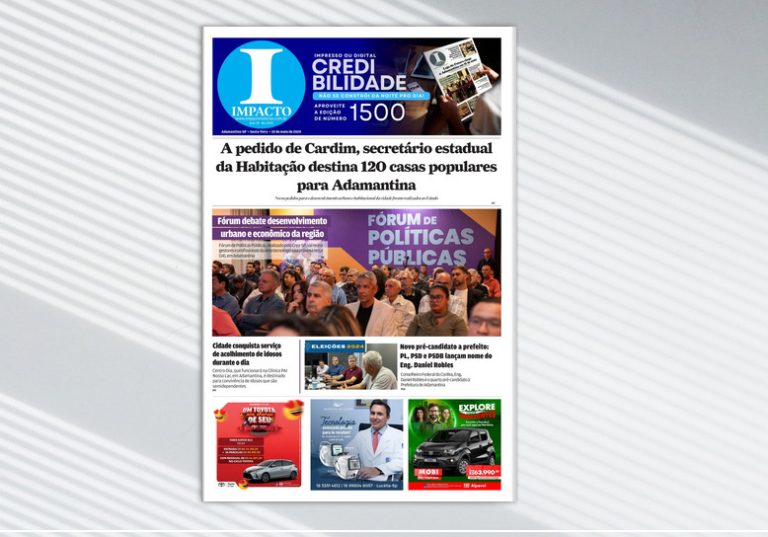 Jornal IMPACTO – edição de 10 de maio