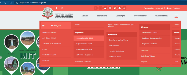 Sugestões da população para Lei de Diretrizes Orçamentárias podem ser dadas até sexta