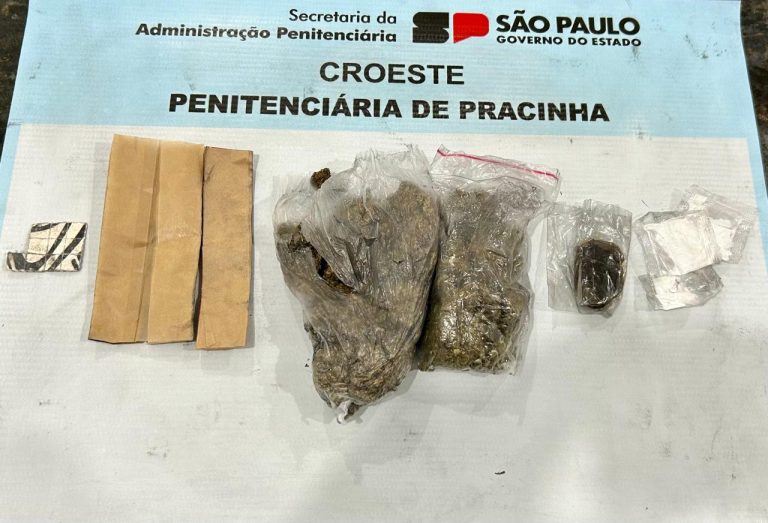 Visitante é flagrada com entorpecente na Penitenciária de Pracinha