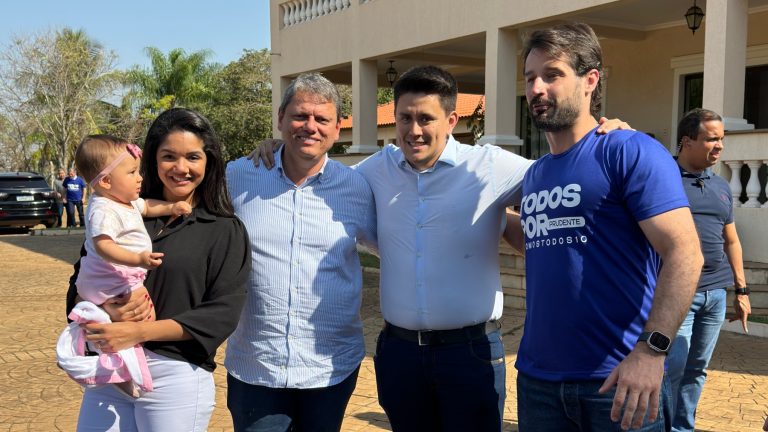 Alcio Ikeda participa de agenda reservada com o governador Tarcísio de Freitas em Presidente Prudente
