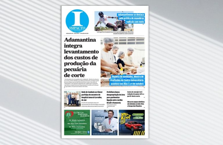 Jornal IMPACTO – edição de 12 de julho