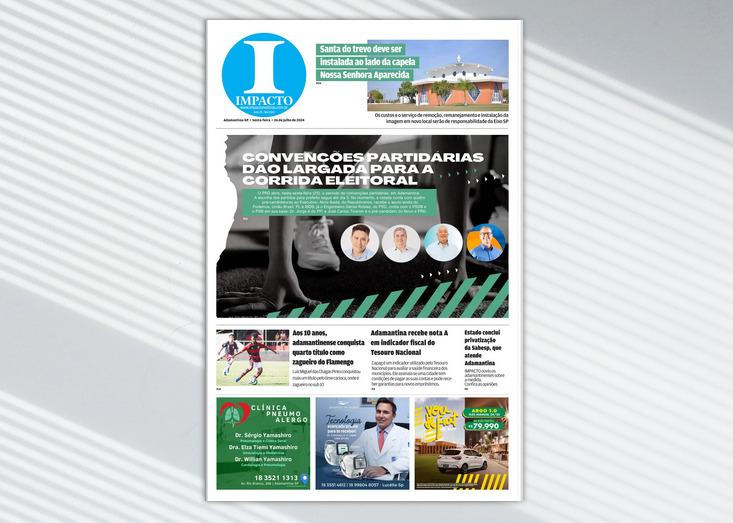 Jornal IMPACTO – edição de 26 de julho