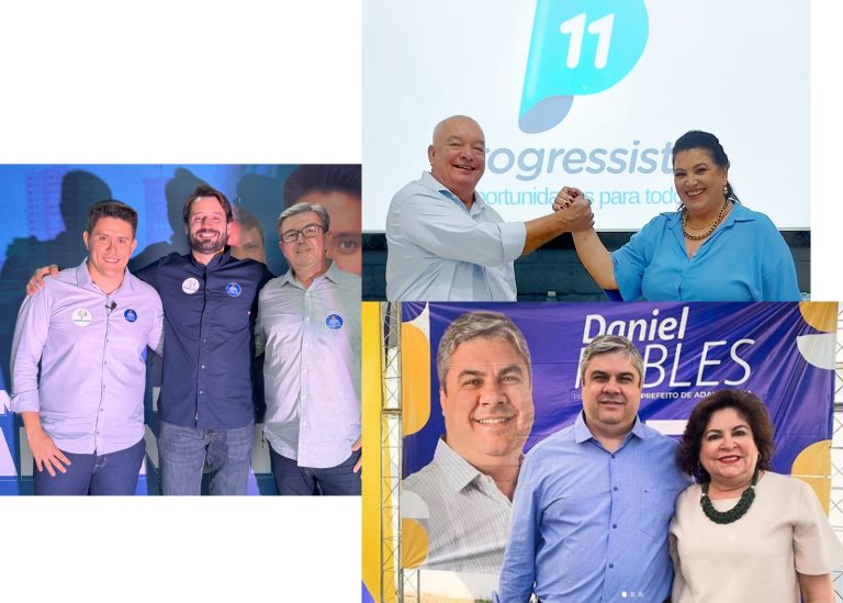 Três pré-candidatos a prefeito revelam nome de seus vices, durante convenções neste fim de semana