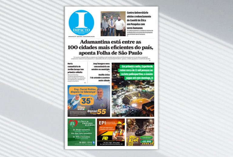 Jornal IMPACTO – edição de 06 de setembro