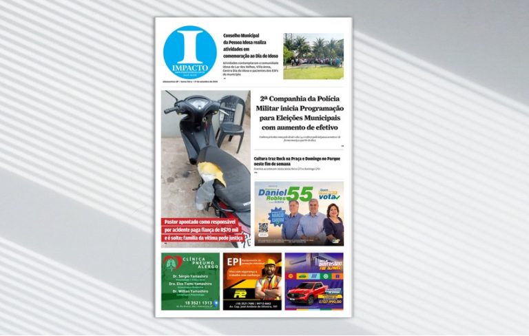 Jornal IMPACTO – edição de 27 de setembro