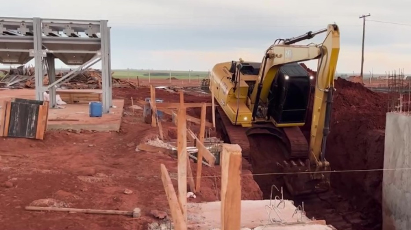 Grupo Branco Peres inicia em Adamantina implantação de silos para 100 mil sacas de grãos