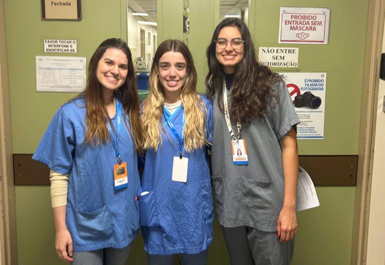 Alunos de Medicina da FAI cumprem estágio  eletivo no Hospital das Clínicas da USP, em São Paulo