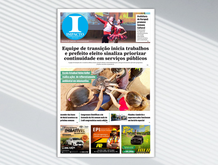 Jornal IMPACTO – edição de 01 de novembro